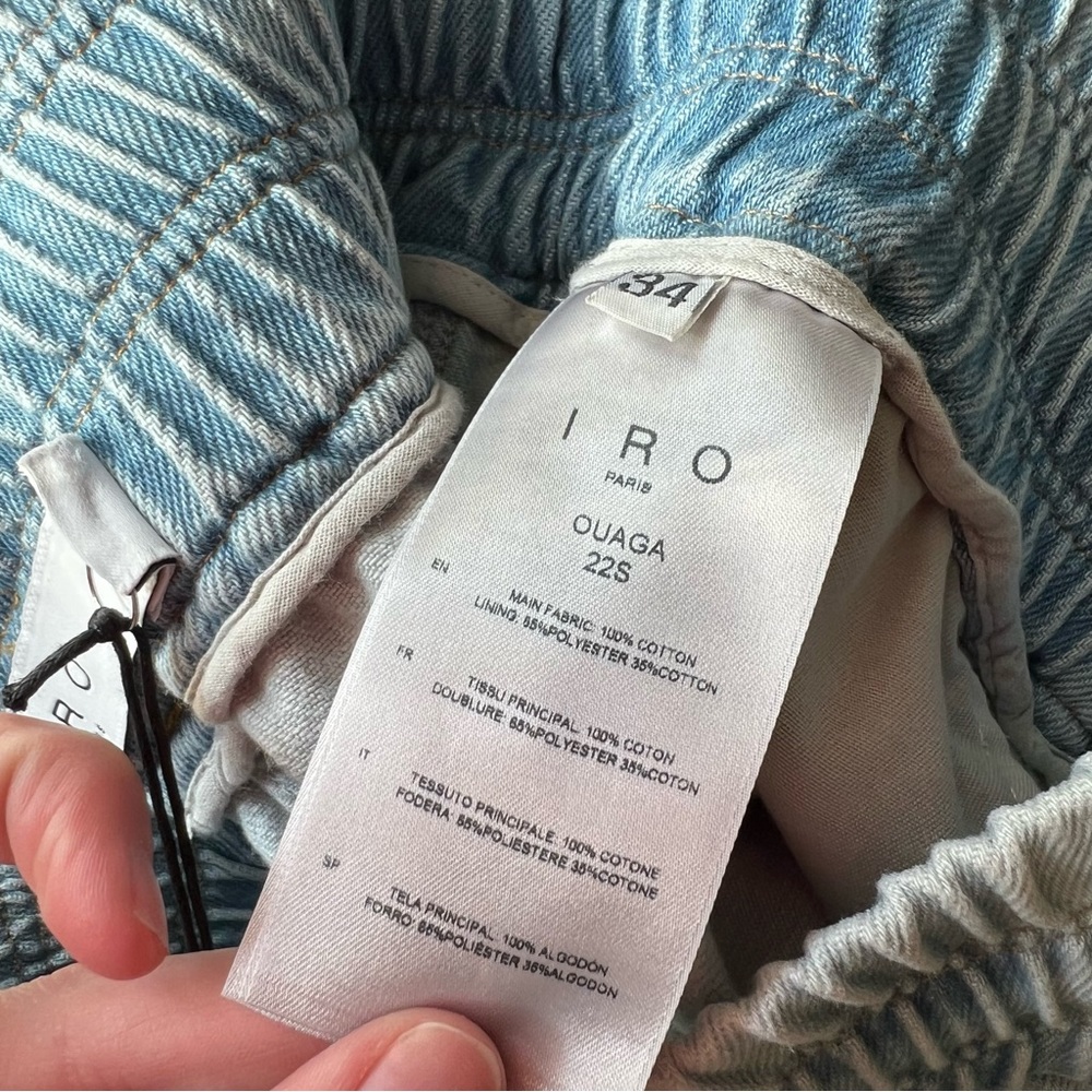 IRO ouaga drawstring short - Picture 10 of 10